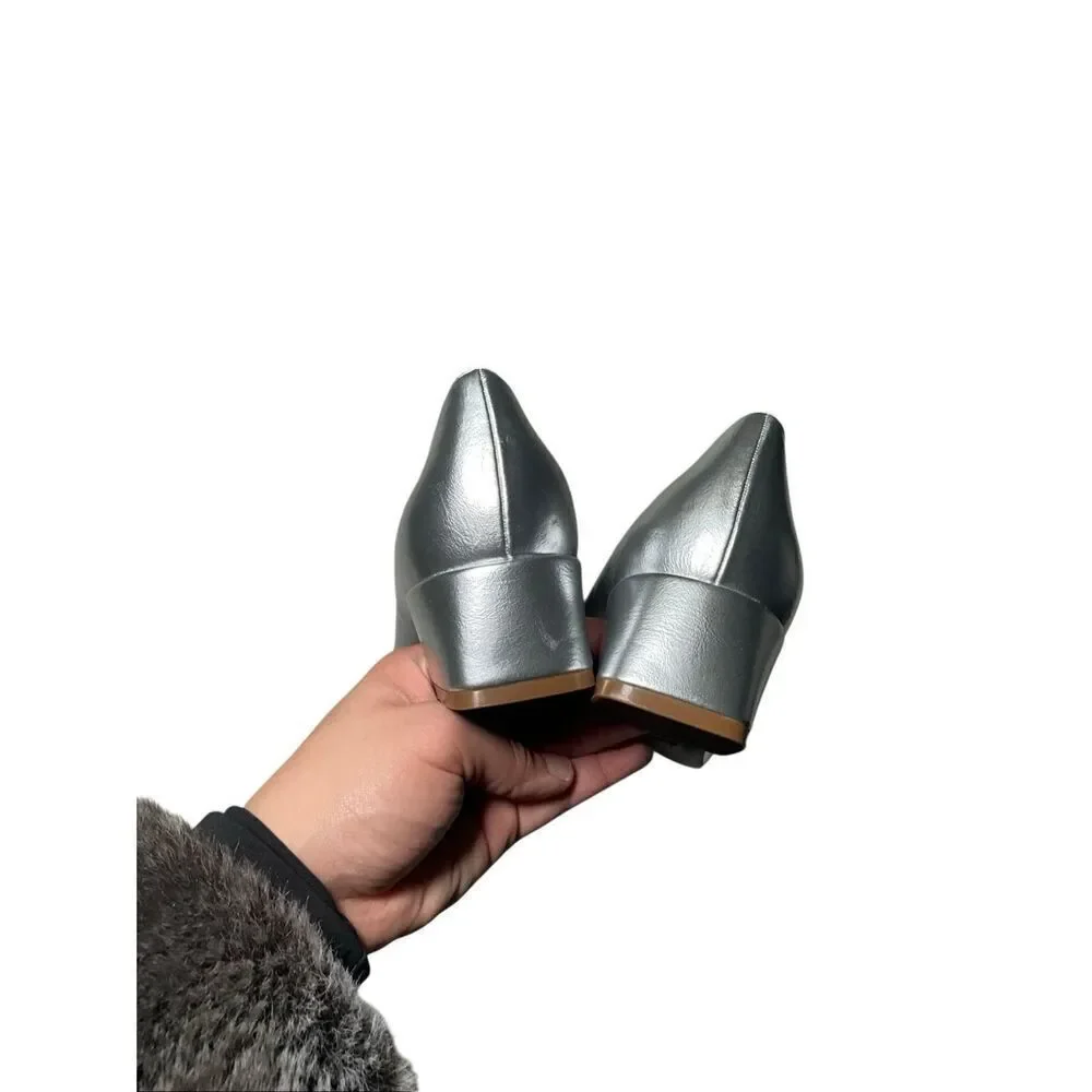 Naturalizer | Huntley Square Toe Block Heel Pumps